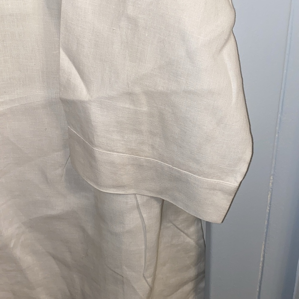 Lafayette 148 NY Linen Tunic Shirt - Picture 5 of 10